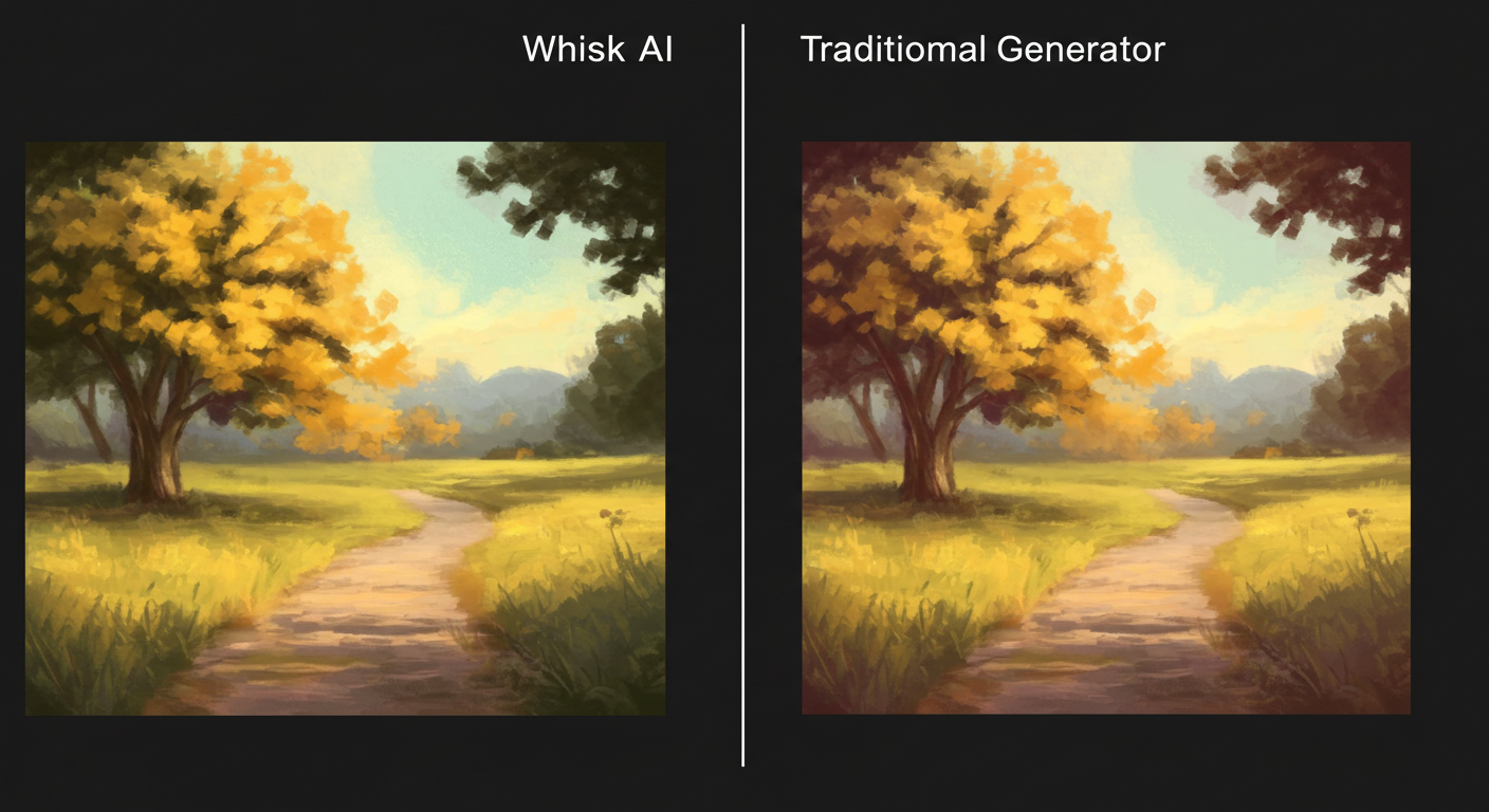 Perbandingan Whisk AI vs Midjourney teks ke gambar